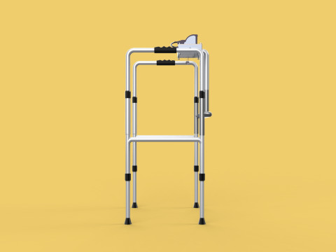 SMART WALKER AID SENSOR BLIND PEOPLE VISUAL MOBILITY IMPAIRMENT Modelo 3D