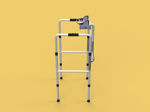 SMART WALKER AID SENSOR BLIND PEOPLE VISUAL MOBILITY IMPAIRMENT Modelo 3D