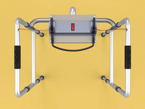 SMART WALKER AID SENSOR BLIND PEOPLE VISUAL MOBILITY IMPAIRMENT 3D Model