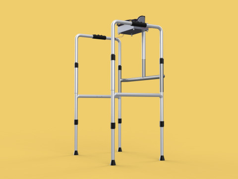 SMART WALKER AID SENSOR BLIND PEOPLE VISUAL MOBILITY IMPAIRMENT Modelo 3D