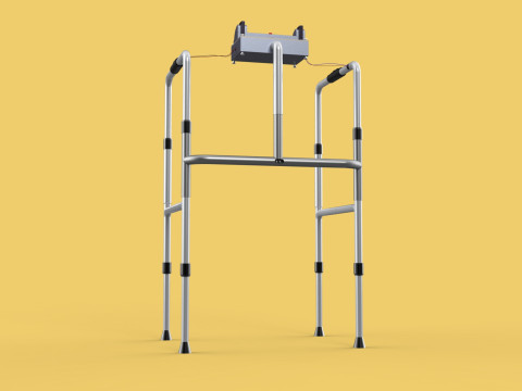 SMART WALKER AID SENSOR BLIND PEOPLE VISUAL MOBILITY IMPAIRMENT Modelo 3D