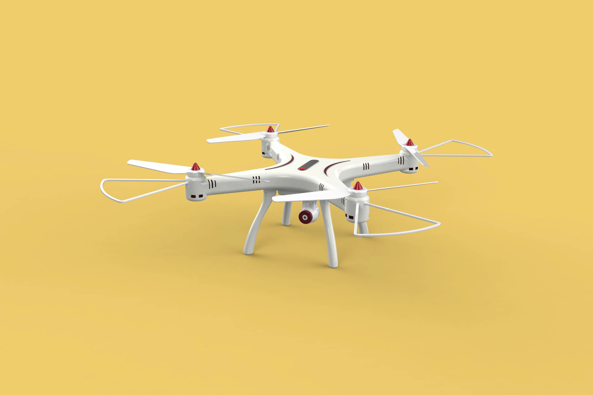SYMA DRONE QUADCOPTER UAV UAS AIRCRAFT AERIAL REMOTE CONTROL FPV 3D Model .c4d .max .obj .3ds .fbx .stl .blend 