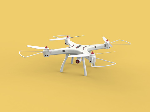 SYMA DRONE QUADCOPTER UAV UAS AIRCRAFT AERIAL REMOTE CONTROL FPV 3D Model