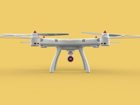 SYMA DRONE QUADCOPTER UAV UAS AIRCRAFT AERIAL REMOTE CONTROL FPV 3Dモデル
