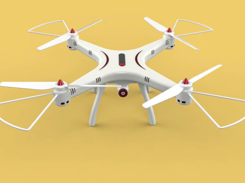 SYMA DRONE QUADCOPTER UAV UAS AIRCRAFT AERIAL REMOTE CONTROL FPV 3D Model