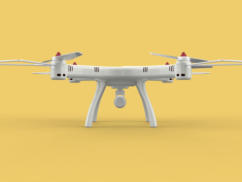 SYMA DRONE QUADCOPTER UAV UAS AIRCRAFT AERIAL REMOTE CONTROL FPV 3Dモデル