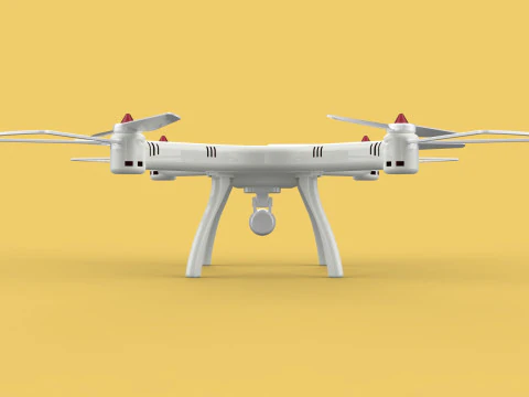 SYMA DRONE QUADCOPTER UAV UAS AIRCRAFT AERIAL REMOTE CONTROL FPV 3D Model
