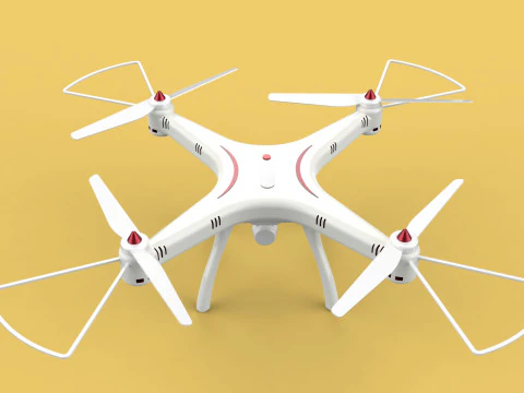 SYMA DRONE QUADCOPTER UAV UAS AIRCRAFT AERIAL REMOTE CONTROL FPV 3D Model