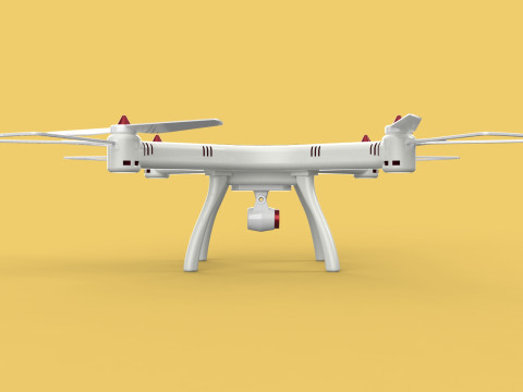 SYMA DRONE QUADCOPTER UAV UAS AIRCRAFT AERIAL REMOTE CONTROL FPV 3Dモデル