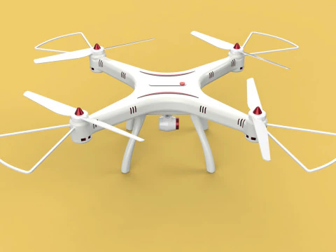 SYMA DRONE QUADCOPTER UAV UAS AIRCRAFT AERIAL REMOTE CONTROL FPV 3D Model