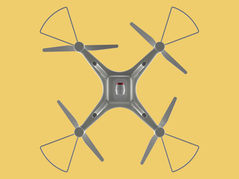 SYMA DRONE QUADCOPTER UAV UAS AIRCRAFT AERIAL REMOTE CONTROL FPV 3Dモデル