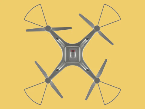 SYMA DRONE QUADCOPTER UAV UAS AIRCRAFT AERIAL REMOTE CONTROL FPV 3D Model