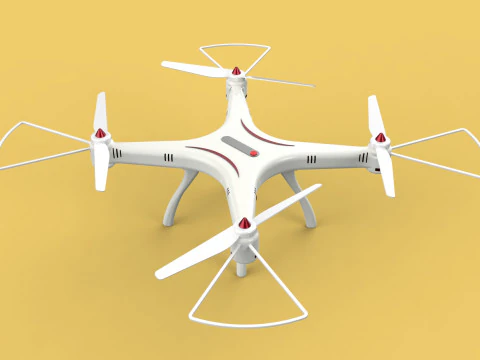 SYMA DRONE QUADCOPTER UAV UAS AIRCRAFT AERIAL REMOTE CONTROL FPV 3D Model
