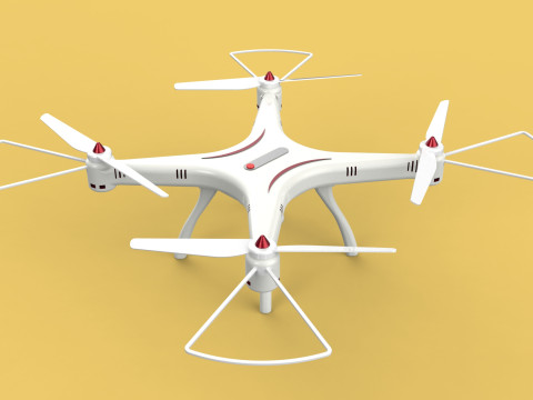 SYMA DRONE QUADCOPTER UAV UAS AIRCRAFT AERIAL REMOTE CONTROL FPV 3Dモデル