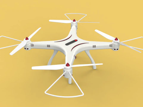 SYMA DRONE QUADCOPTER UAV UAS AIRCRAFT AERIAL REMOTE CONTROL FPV 3D Model