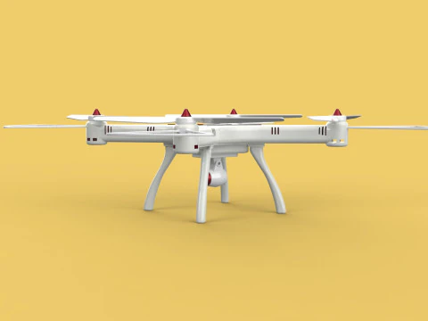 SYMA DRONE QUADCOPTER UAV UAS AIRCRAFT AERIAL REMOTE CONTROL FPV 3D Model