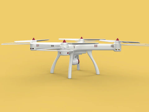 SYMA DRONE QUADCOPTER UAV UAS AIRCRAFT AERIAL REMOTE CONTROL FPV 3D Model