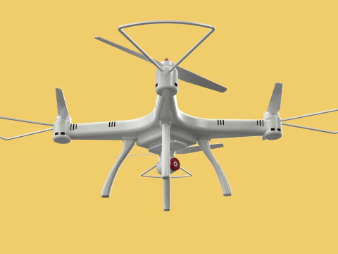 SYMA DRONE QUADCOPTER UAV UAS AIRCRAFT AERIAL REMOTE CONTROL FPV 3D Model