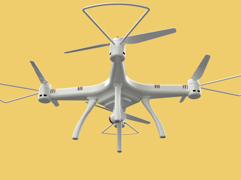 SYMA DRONE QUADCOPTER UAV UAS AIRCRAFT AERIAL REMOTE CONTROL FPV 3Dモデル