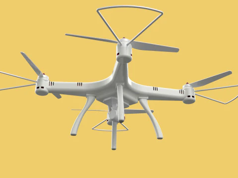 SYMA DRONE QUADCOPTER UAV UAS AIRCRAFT AERIAL REMOTE CONTROL FPV 3D Model
