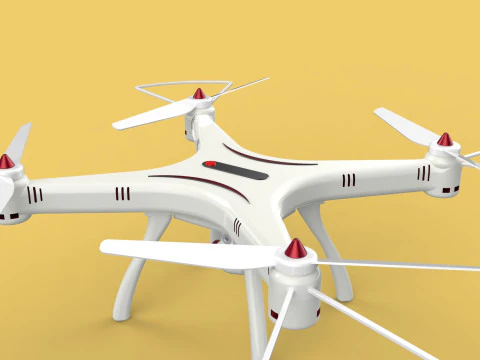 SYMA DRONE QUADCOPTER UAV UAS AIRCRAFT AERIAL REMOTE CONTROL FPV 3D Model