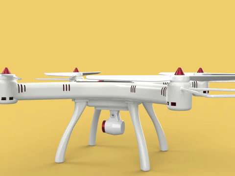 SYMA DRONE QUADCOPTER UAV UAS AIRCRAFT AERIAL REMOTE CONTROL FPV 3D Model