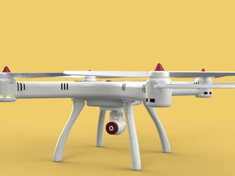 SYMA DRONE QUADCOPTER UAV UAS AIRCRAFT AERIAL REMOTE CONTROL FPV 3D Model