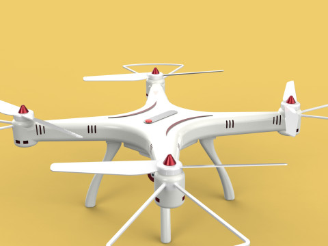 SYMA DRONE QUADCOPTER UAV UAS AIRCRAFT AERIAL REMOTE CONTROL FPV 3Dモデル