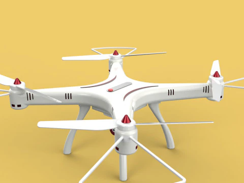 SYMA DRONE QUADCOPTER UAV UAS AIRCRAFT AERIAL REMOTE CONTROL FPV 3D Model