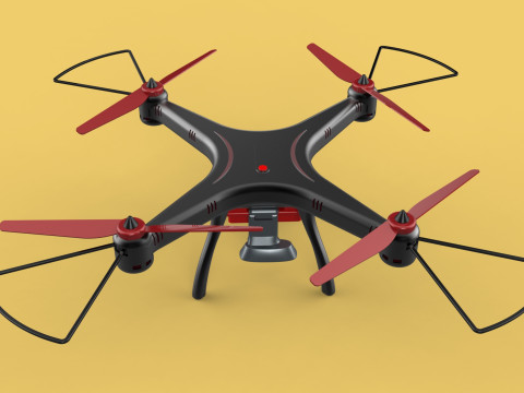DRONE WEBCAM HD CAMERA MOD QUADCOPTER UAV UAS AERIAL FPV RC SYMA Modelo 3D