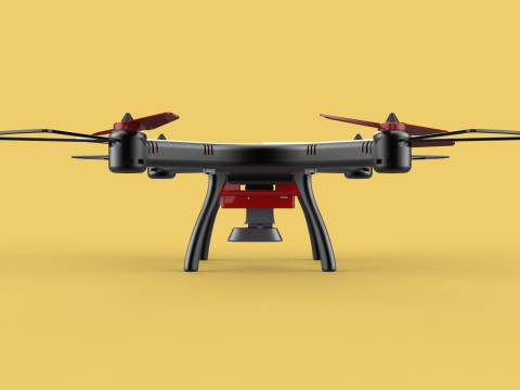 DRONE WEBCAM HD CAMERA MOD QUADCOPTER UAV UAS AERIAL FPV RC SYMA Modelo 3D