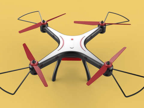 DRONE WEBCAM HD CAMERA MOD QUADCOPTER UAV UAS AERIAL FPV RC SYMA Modelo 3D