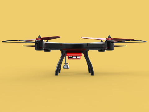 DRONE WEBCAM HD CAMERA MOD QUADCOPTER UAV UAS AERIAL FPV RC SYMA Modelo 3D