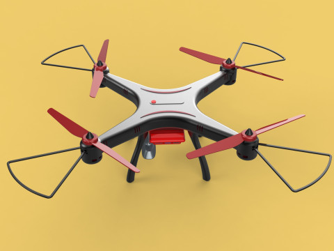 DRONE WEBCAM HD CAMERA MOD QUADCOPTER UAV UAS AERIAL FPV RC SYMA Modelo 3D