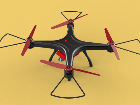 DRONE WEBCAM HD CAMERA MOD QUADCOPTER UAV UAS AERIAL FPV RC SYMA Modelo 3D