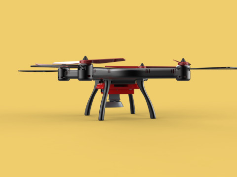 DRONE WEBCAM HD CAMERA MOD QUADCOPTER UAV UAS AERIAL FPV RC SYMA Modelo 3D