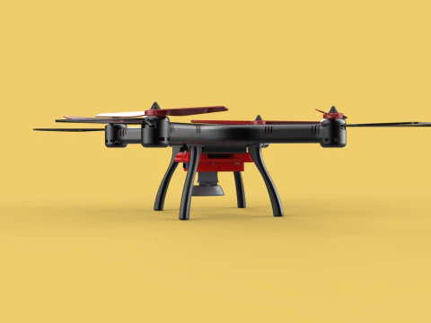 DRONE WEBCAM HD C&Acirc;MERA MOD QUADCOPTER UAV UAS A&Eacute;REA FPV RC SYMA Modelo 3D