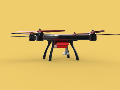 DRONE WEBCAM HD CAMERA MOD QUADCOPTER UAV UAS AERIAL FPV RC SYMA Modelo 3D