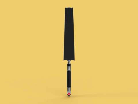 MULTIFUNCTION HANDLE AIR PUMP UMBRELLA INFLATOR BIKE PORTABLE 3D Model