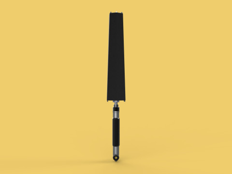 MULTIFUNCTION HANDLE AIR PUMP UMBRELLA INFLATOR BIKE PORTABLE 3D 모델