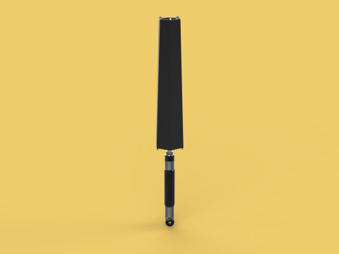MULTIFUNCTION HANDLE AIR PUMP UMBRELLA INFLATOR BIKE PORTABLE 3D 모델