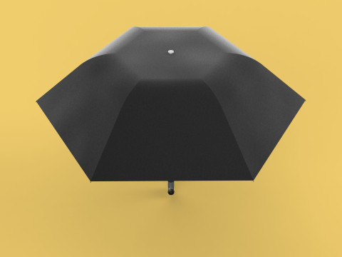 MULTIFUNCTION HANDLE AIR PUMP UMBRELLA INFLATOR BIKE PORTABLE 3D 모델