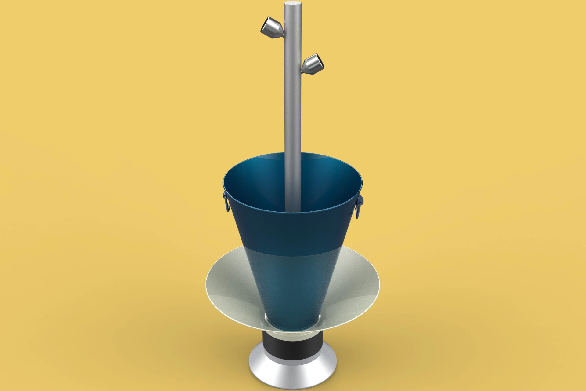 SHOE UMBRELLA HOLDER STAND RACK BASKET STORAGE DRAINER DRIP TRAY 3D Model .c4d .max .obj .3ds .fbx .stl .blend 