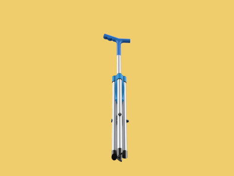 CANE STICK CHAIR WALKING SEAT STOOL POLE CRUTCH FOLDING PORTABLE 3D Модель