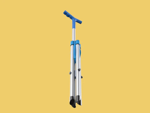 CANE STICK CHAIR WALKING SEAT STOOL POLE CRUTCH FOLDING PORTABLE 3D Model