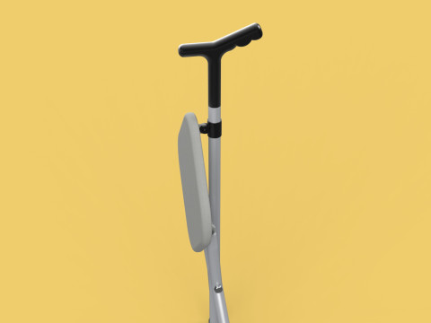 STICK CANE CHAIR WALKING SEAT STOOL POLE CRUTCH FOLDING PORTABLE Modelo 3D