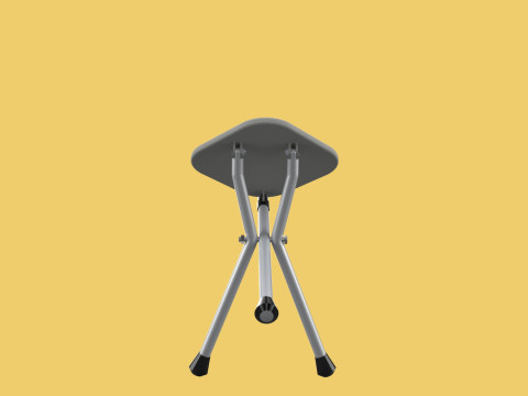 STICK CANE CHAIR WALKING SEAT STOOL POLE CRUTCH FOLDING PORTABLE Modelo 3D