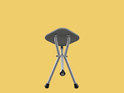 STICK CANE CHAIR WALKING SEAT STOOL POLE CRUTCH FOLDING PORTABLE 3D Model