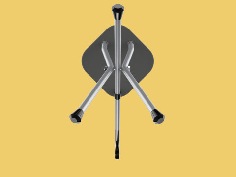 STICK CANE CHAIR WALKING SEAT STOOL POLE CRUTCH FOLDING PORTABLE Modelo 3D
