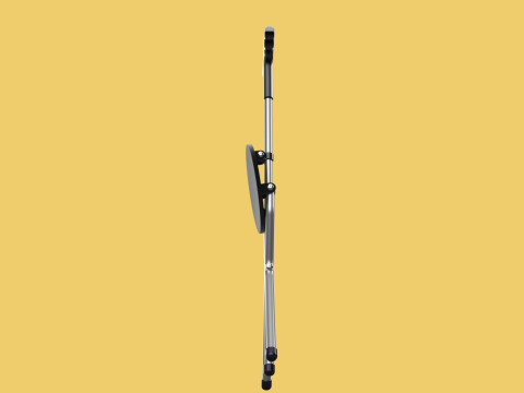 WALKER STICK CANE CHAIR SEAT STOOL TREKKING POLE FOLDING COMPACT 3D Model